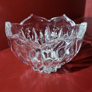 GORHAM Crystal Miniature Lotus Bowl, Lady Anne Collection